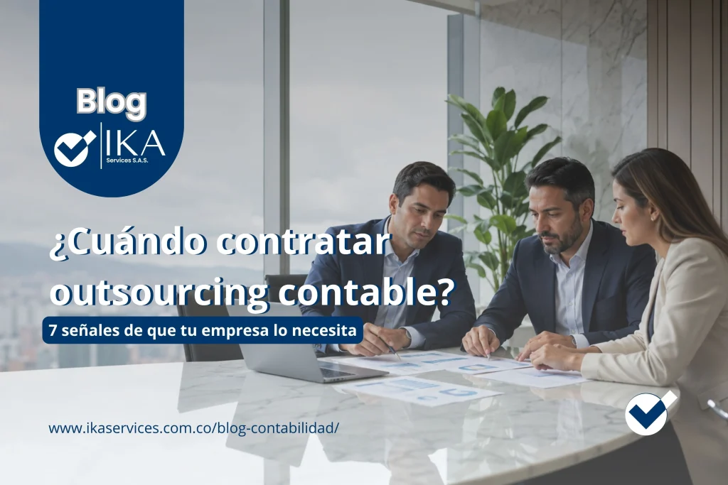 Empresa evaluando si necesita outsourcing contable